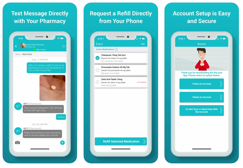 RxLocal mobile app
